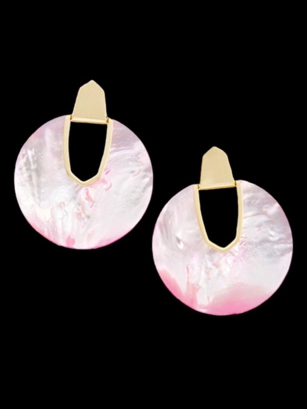 Kendra Scott Diane Earrings in Blush Mother of Pearl
